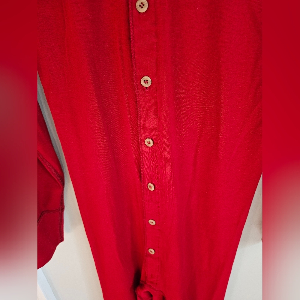 NWOT The Territory Ahead Red Unisex Union Suit Size M - Picture 11 of 12
